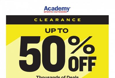Academy Sports Weekly Ad Flyer December 26 to January 3