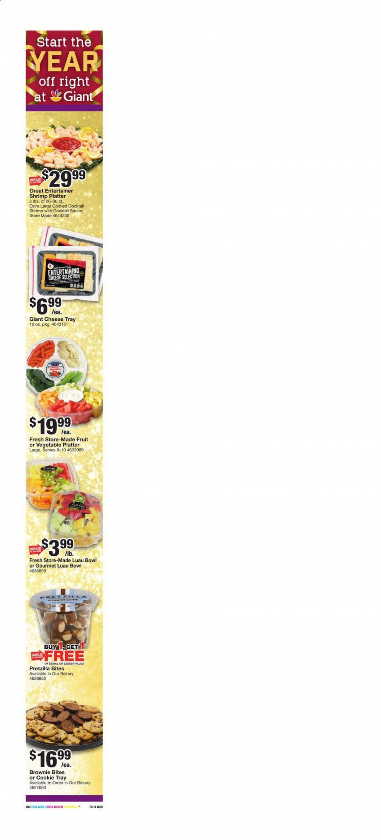 Giant Food Weekly Ad Flyer December 26 to January 1