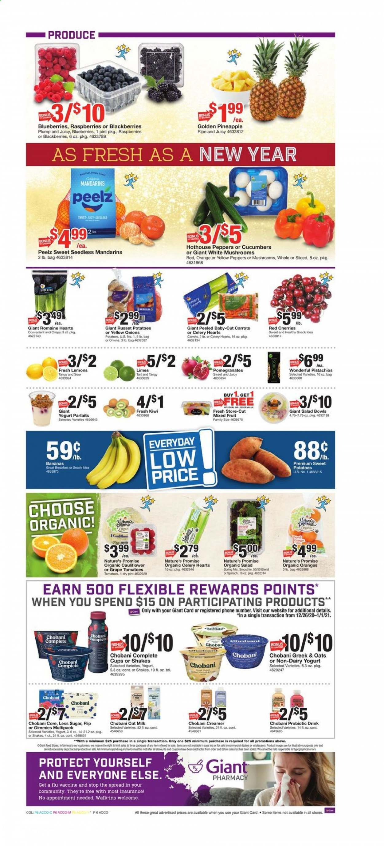 Giant Food Weekly Ad Flyer December 26 to January 1