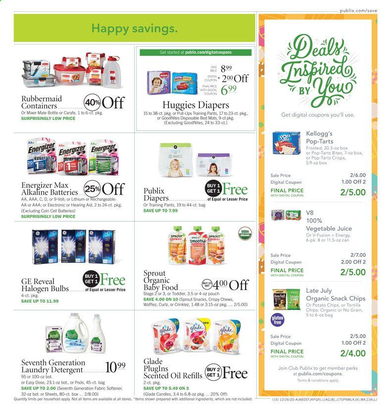 Publix (AL, FL, GA, NC, SC, TN) Weekly Ad Flyer December 26 to January 1
