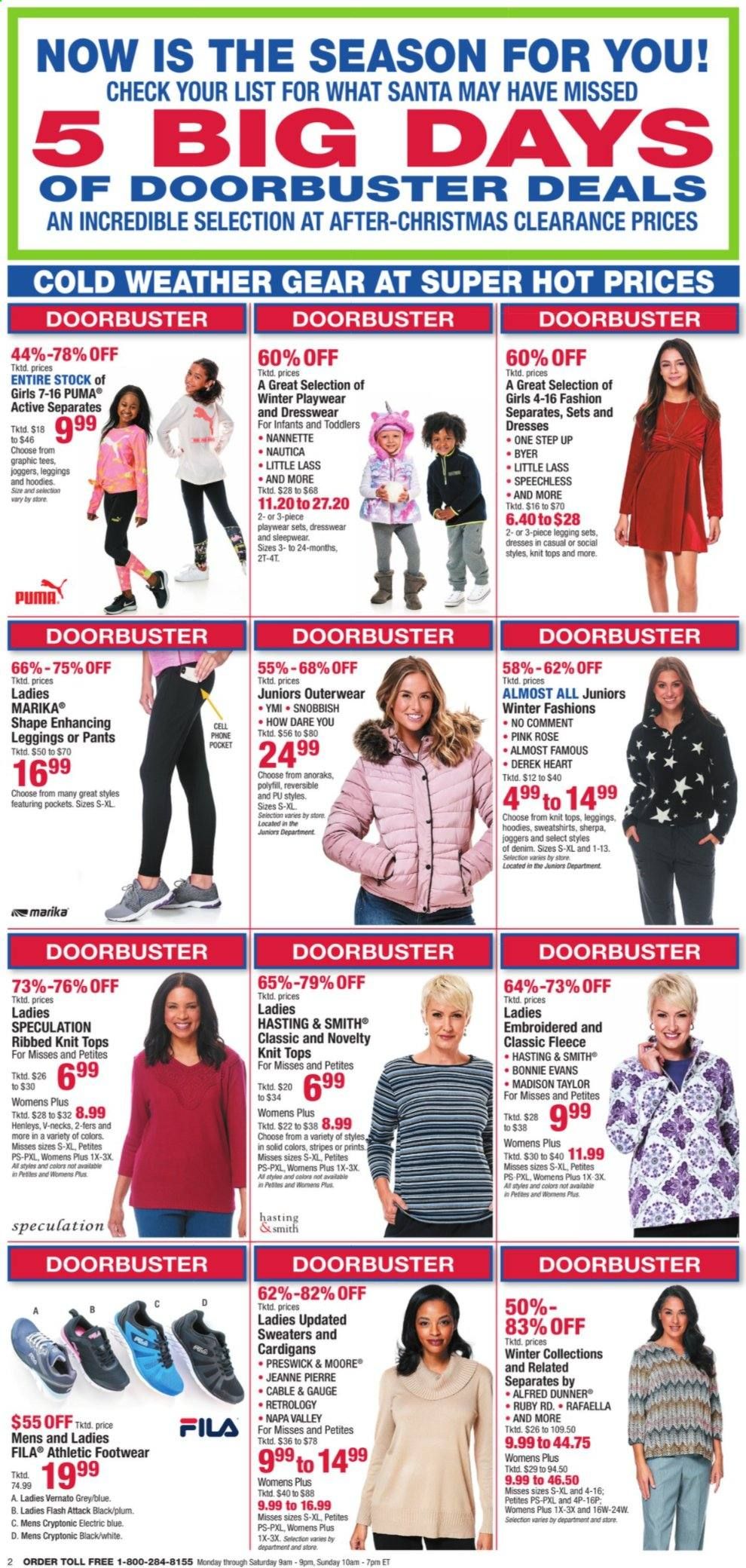 Boscov's Weekly Ad Flyer December 26 to December 30