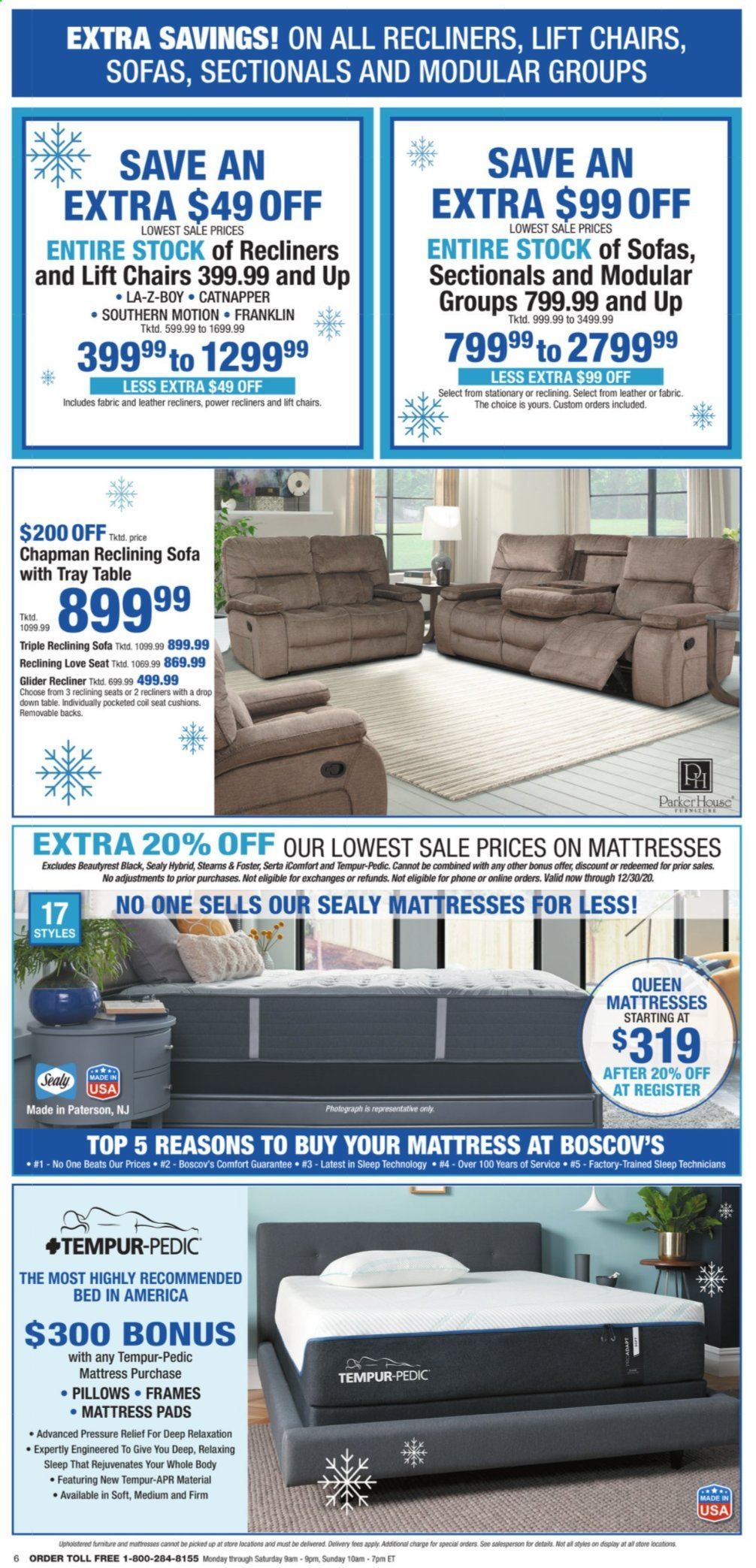 Boscov's Weekly Ad Flyer December 26 to December 30