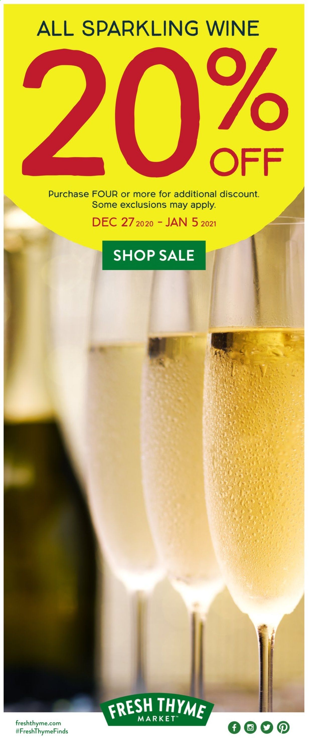 Fresh Thyme Weekly Ad Flyer December 27 to January 5