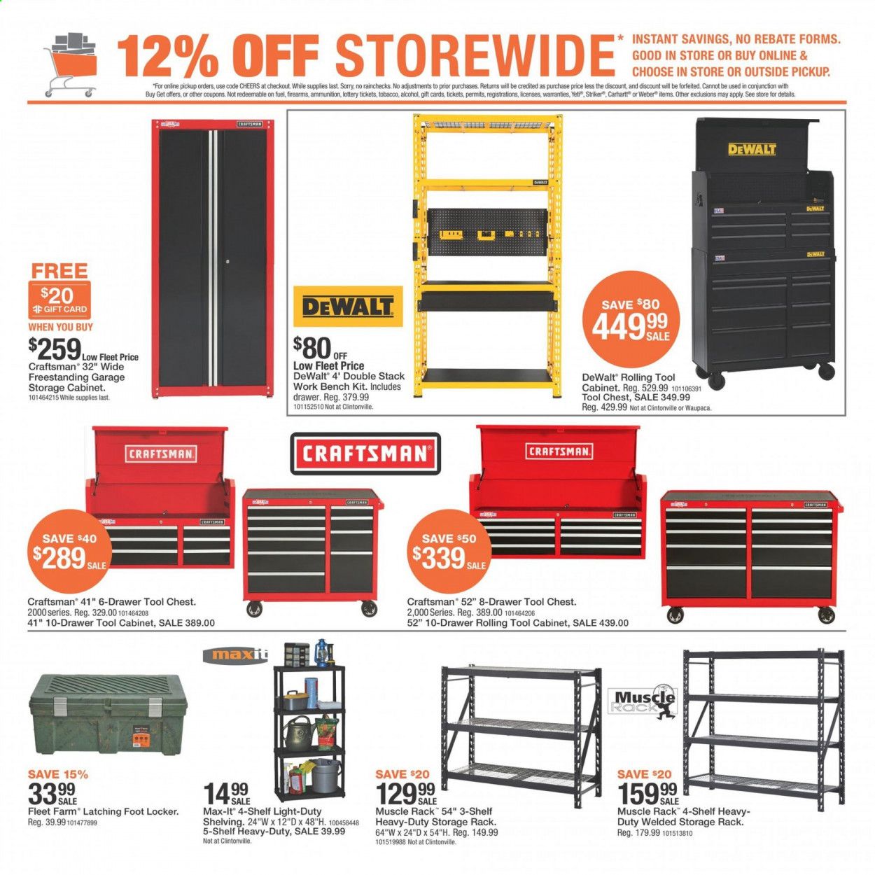 Fleet Farm Weekly Ad Flyer December 26 to December 31