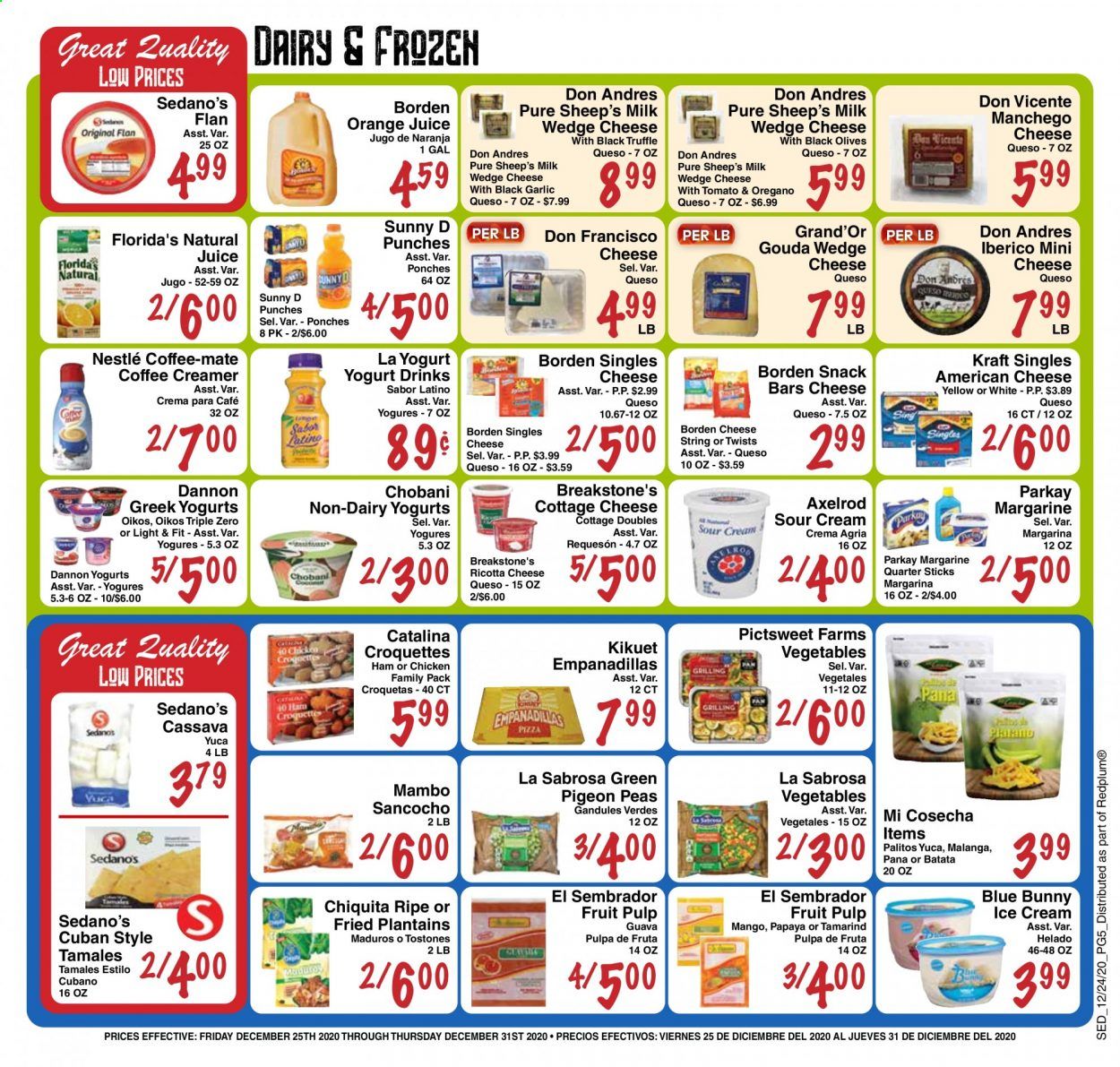 Sedano's (FL) Weekly Ad Flyer December 25 to December 31