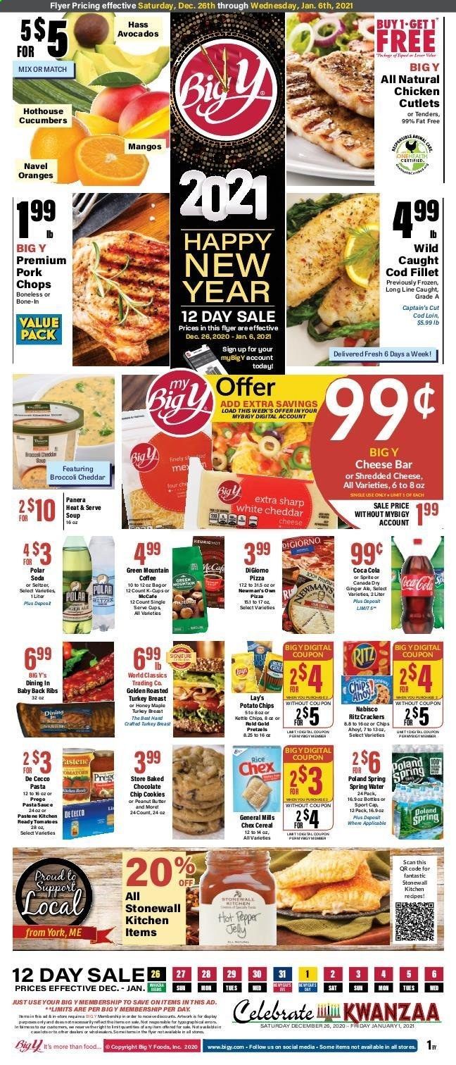 Big Y (MA) Weekly Ad Flyer December 26 to January 6