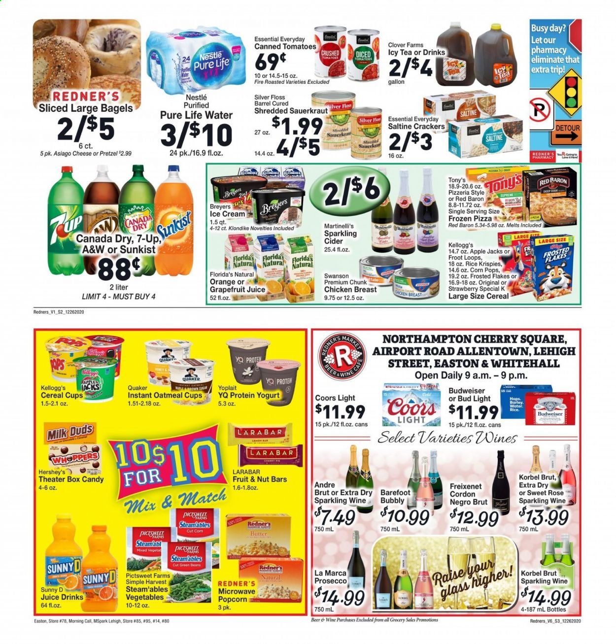 Redner's Markets Weekly Ad Flyer December 26 to January 1