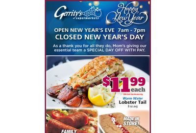 Gerrity's Supermarket Weekly Ad Flyer December 27, 2020 to January 2, 2021