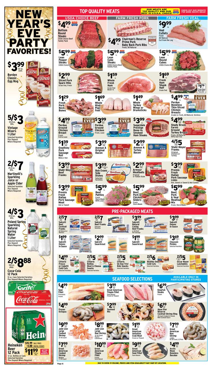 Met Foodmarkets Weekly Ad Flyer December 27, 2020 to January 2, 2021