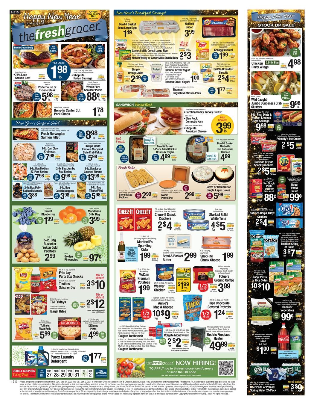 The Fresh Grocer Weekly Ad Flyer December 27, 2020 to January 2, 2021