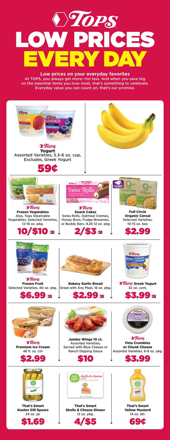 Tops Friendly Markets Weekly Ad Flyer December 27, 2020 to January 2, 2021
