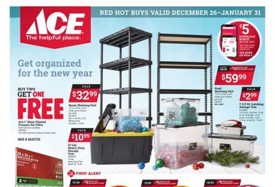 ACE Hardware Weekly Ad Flyer December 26 to January 31