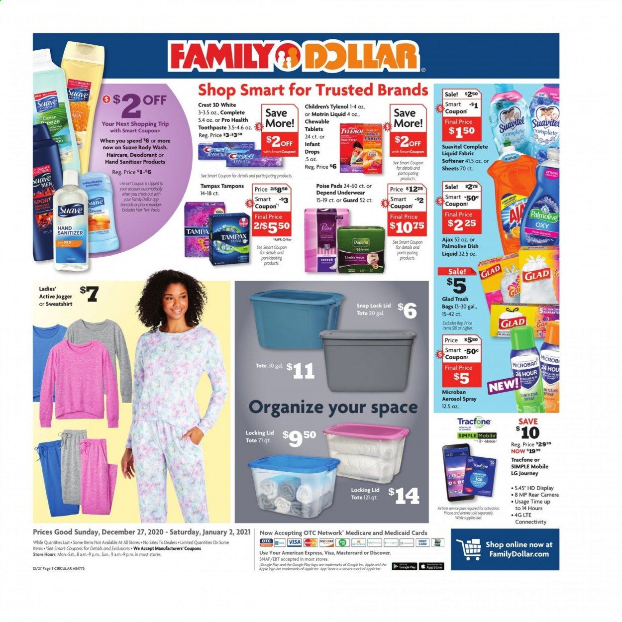 Family Dollar Weekly Ad Flyer December 27 to January 2