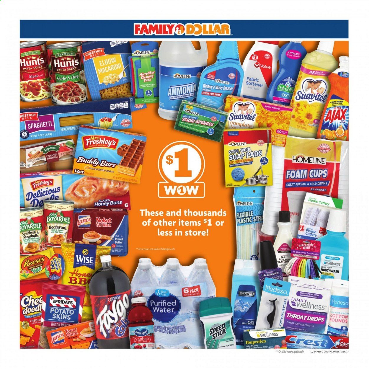 Family Dollar Weekly Ad Flyer December 27 to January 2