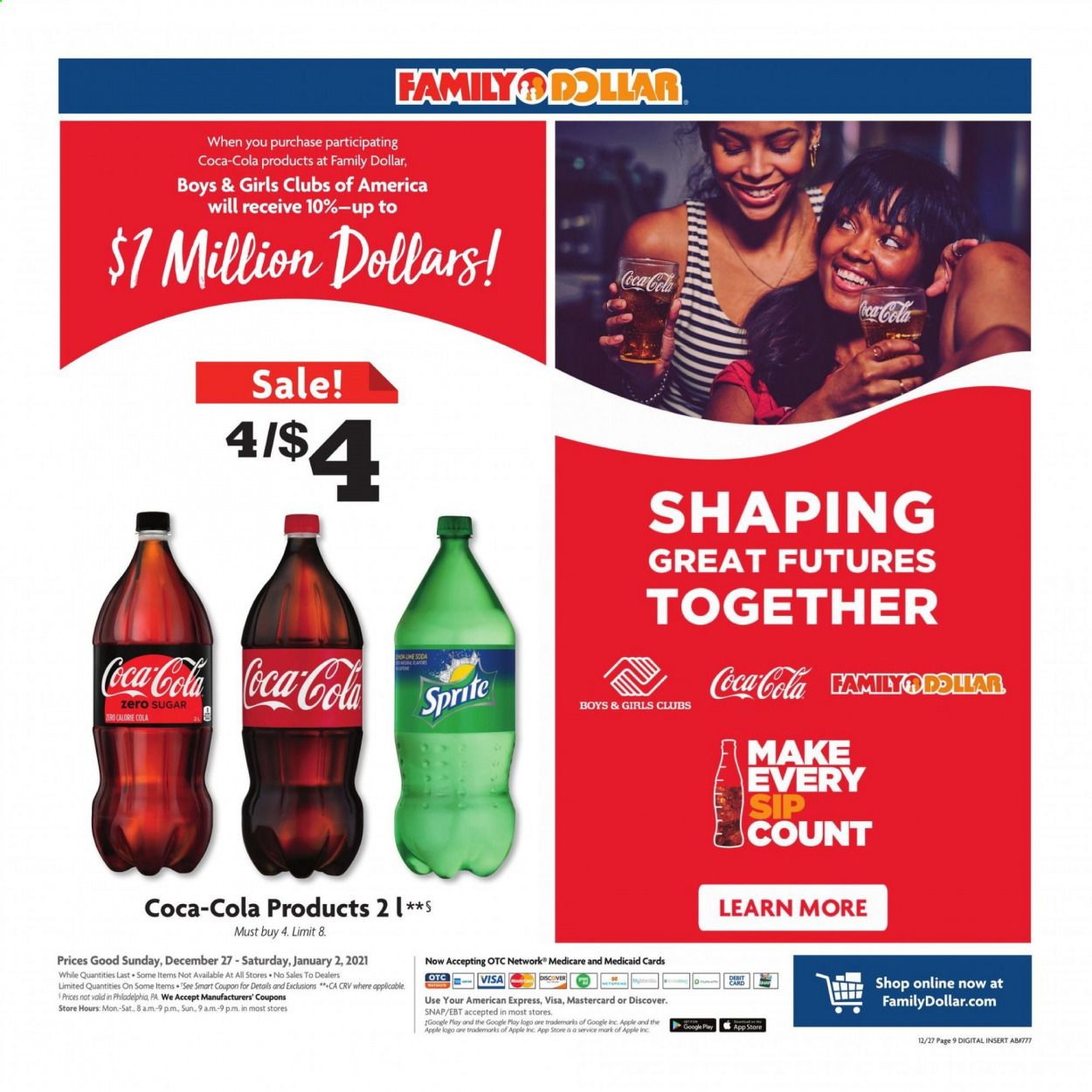 Family Dollar Weekly Ad Flyer December 27 to January 2