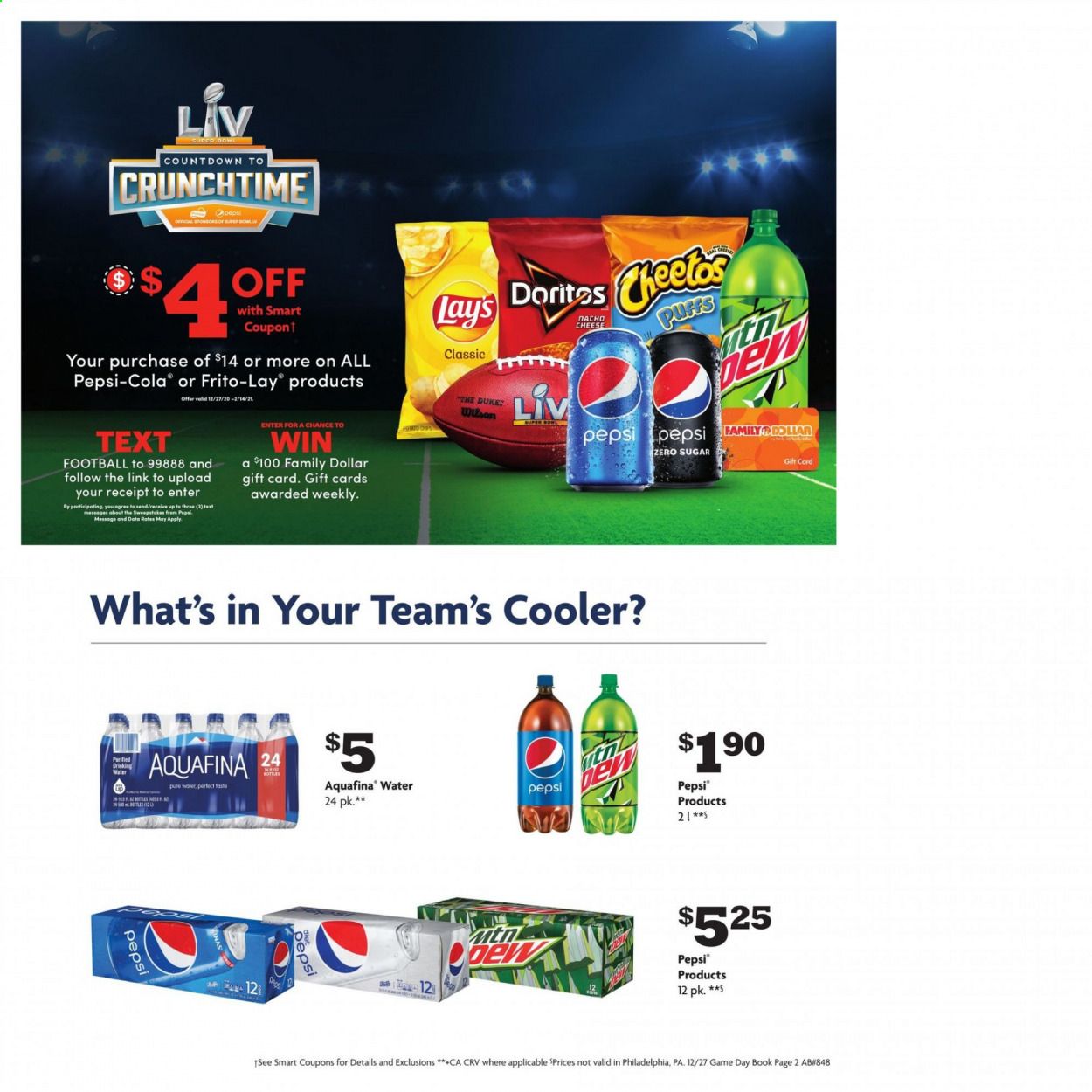 Family Dollar (GA, LA, MS, NC, NM, PA, SD, TX, VA) Weekly Ad Flyer December 27 to February 13