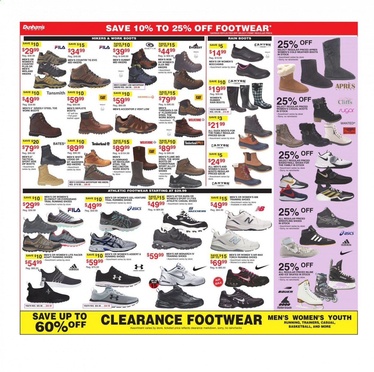 Dunham's Sports Weekly Ad Flyer December 26 to December 31