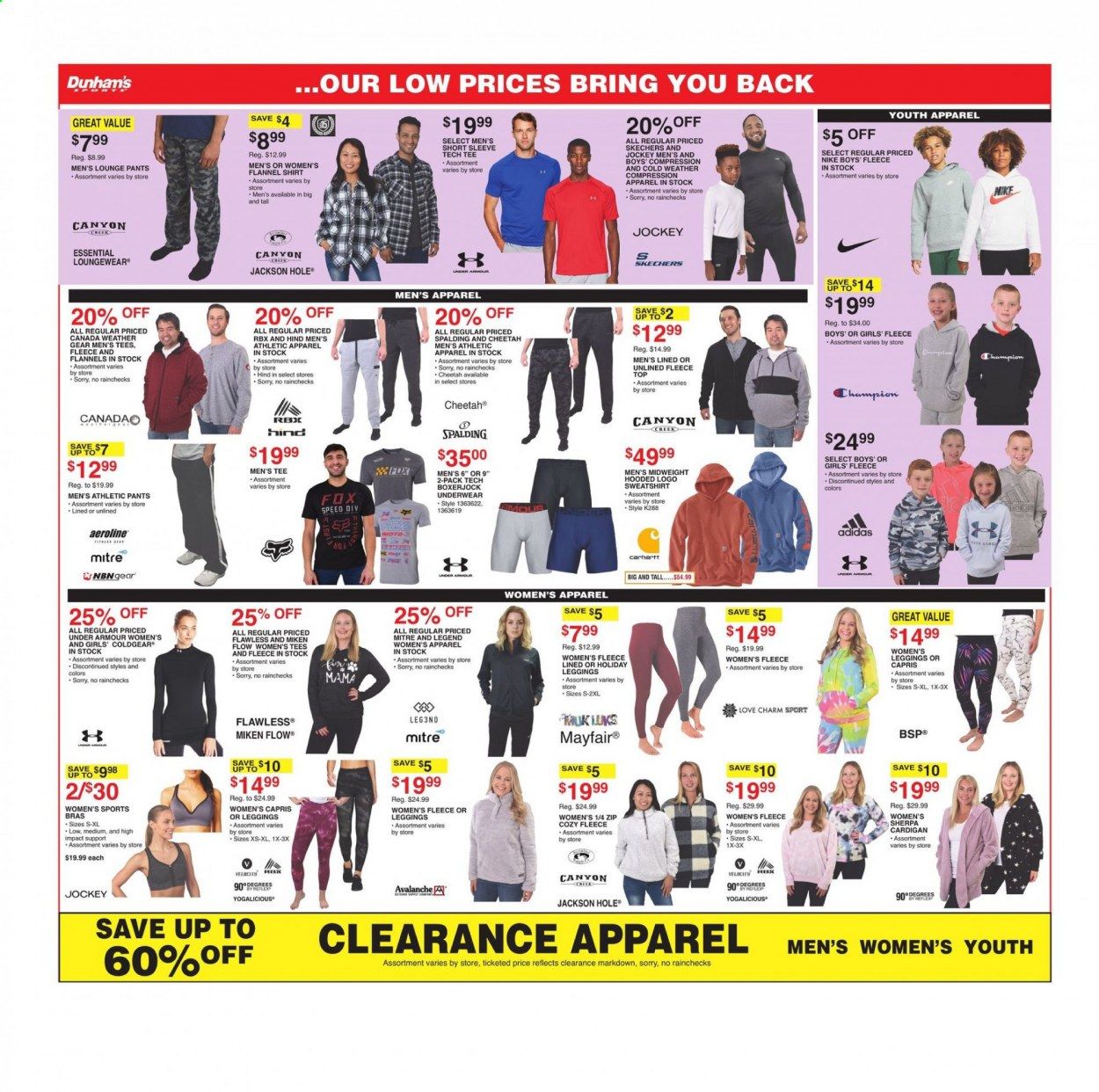 Dunham's Sports Weekly Ad Flyer December 26 to December 31