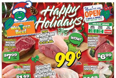 Western Beef Weekly Ad Flyer December 23 to December 29