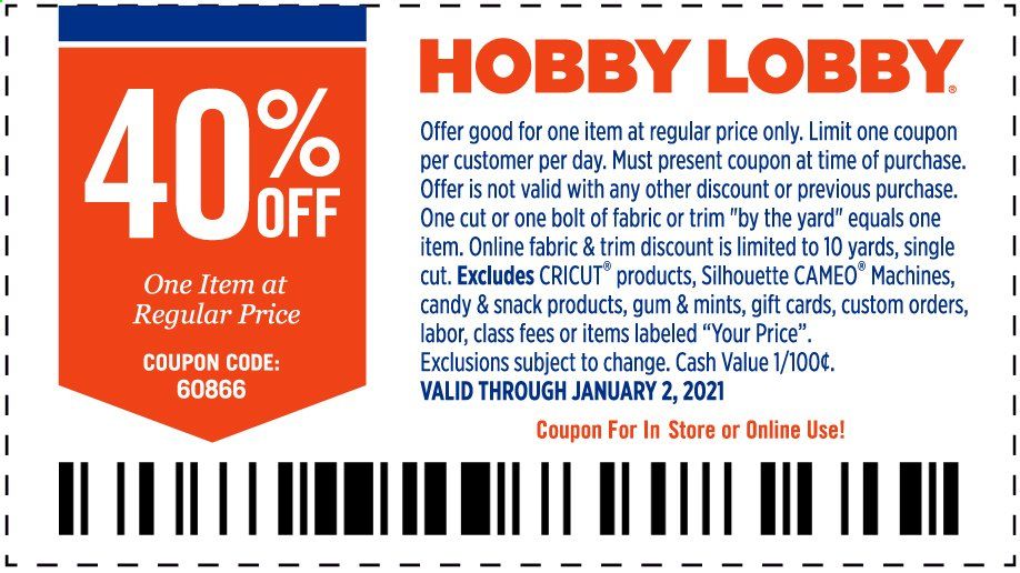Hobby Lobby Weekly Ad Flyer December 27 to January 2