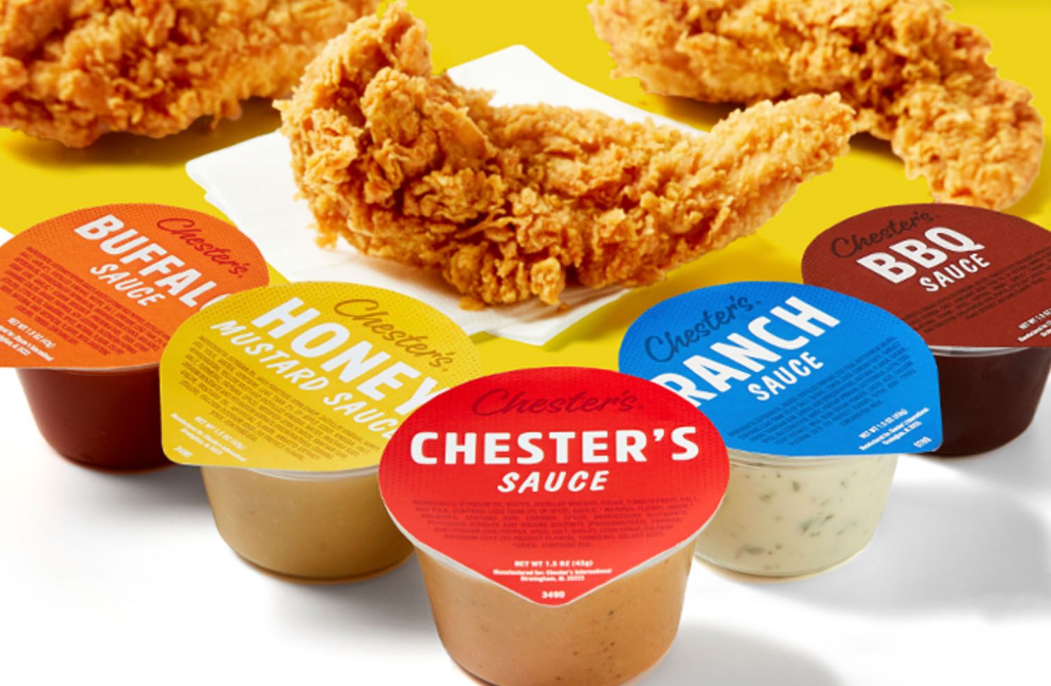 5 New Signature Sauces are Introduced at Chester's Chicken: Honey Mustard, Buffalo Hot Sauce & More 5 New Signature Sauces are Introduced at Chester's Chicken: Honey Mustard, Buffalo Hot Sauce & More
