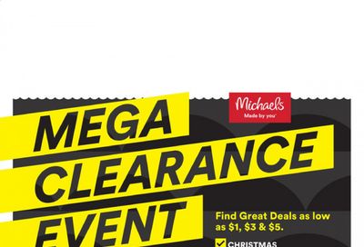 Michaels Weekly Ad Flyer December 27 to January 2