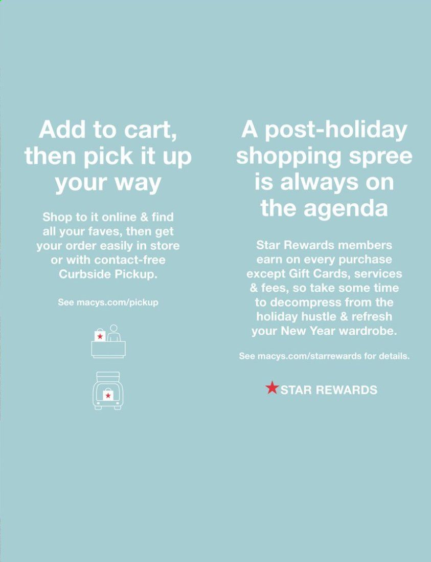 Macy's Weekly Ad Flyer December 26 to January 27