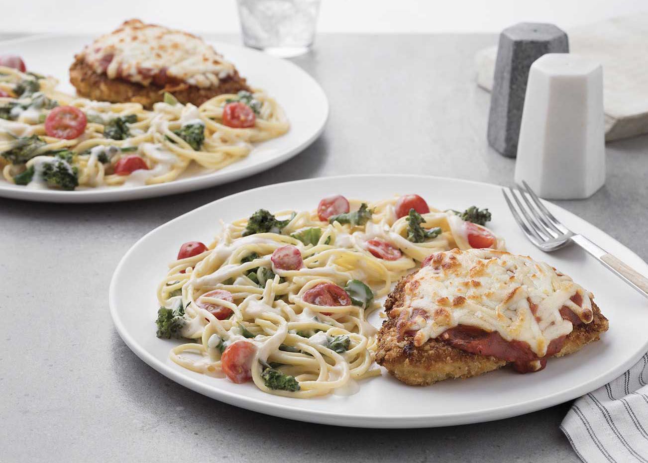 Select Chick-fil-A Restaurants Offer their Chicken Parmesan Meal Kit for a Limited Time Select Chick-fil-A Restaurants Offer their Chicken Parmesan Meal Kit for a Limited Time