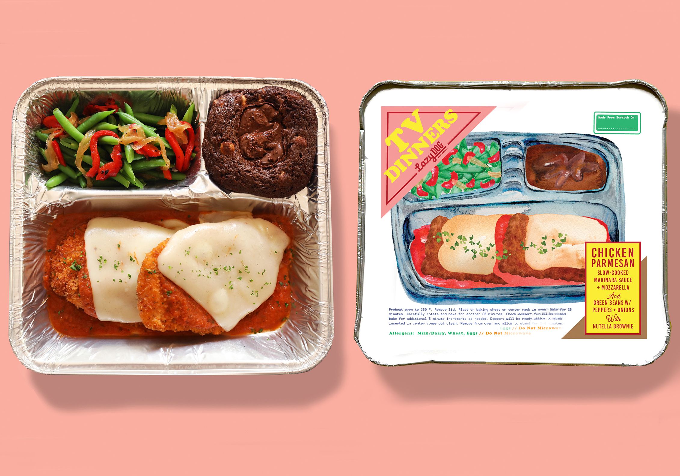 New Chicken Parmesan TV Dinner Arrives at the Lazy Dog Restaurant & Bar for a Limited Time New Chicken Parmesan TV Dinner Arrives at the Lazy Dog Restaurant & Bar for a Limited Time