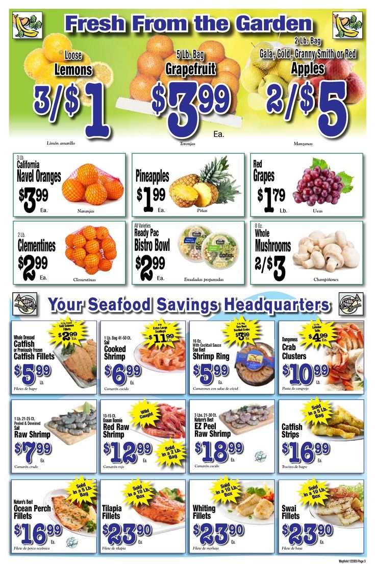 Wayfield Foods New Year Weekly Ad Flyer December 28, 2020 to January 3, 2021