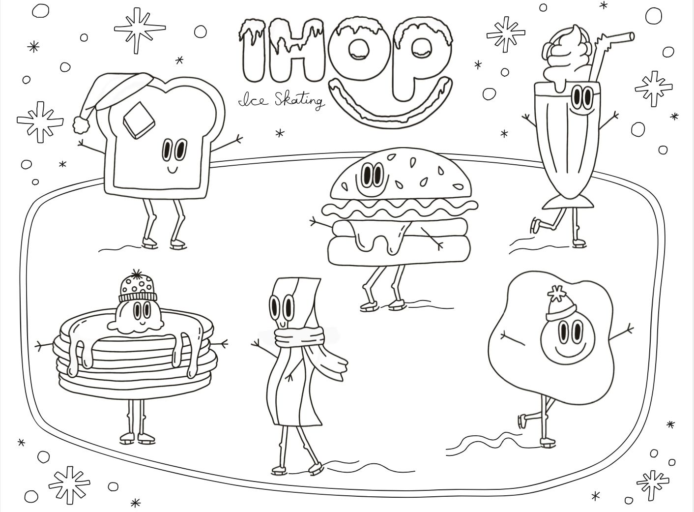 IHOP Gives New Winter Themed Coloring and Activity Sheets Away for Free Online IHOP Gives New Winter Themed Coloring and Activity Sheets Away for Free Online