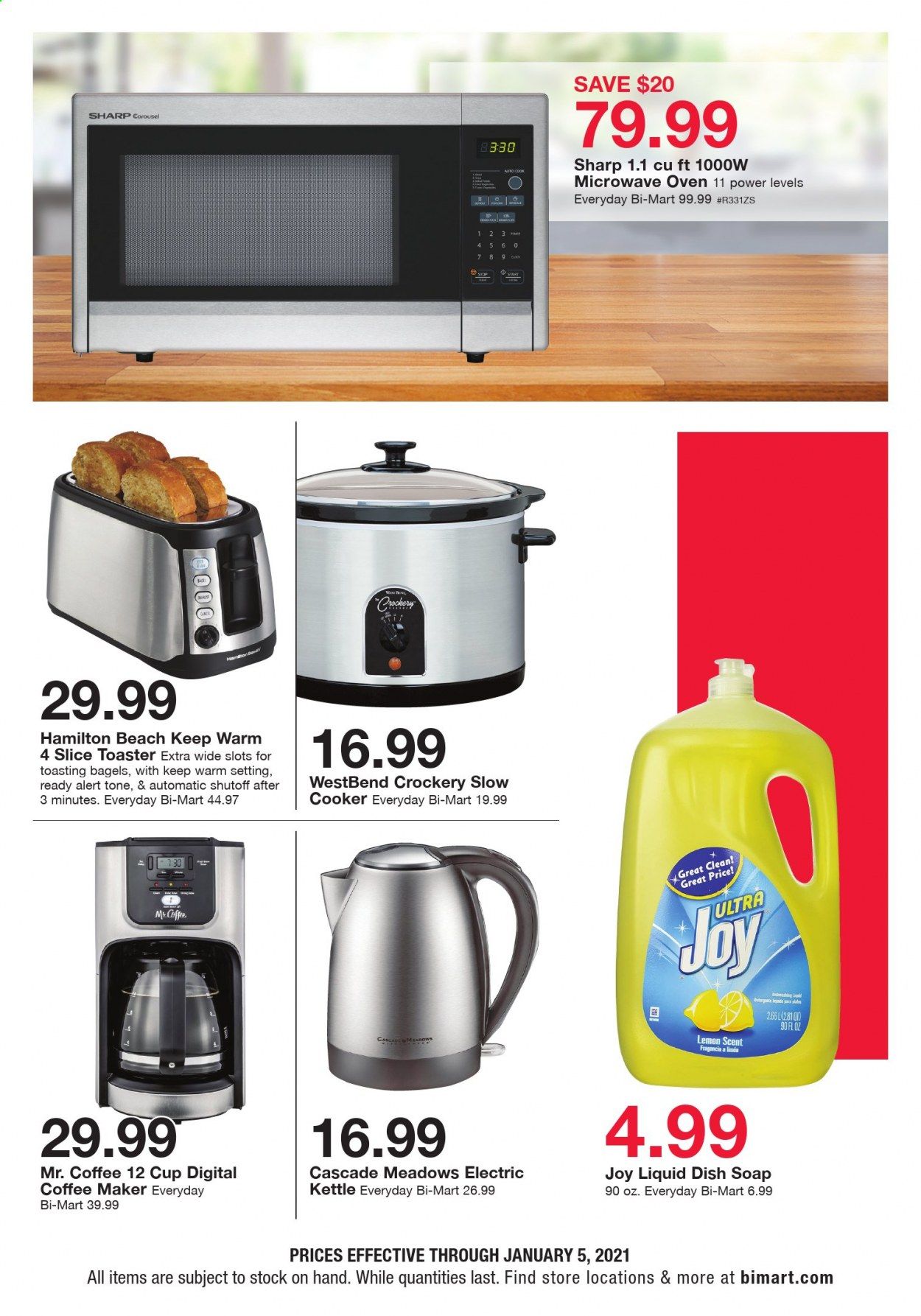 Bi-Mart Weekly Ad Flyer December 27 to January 5