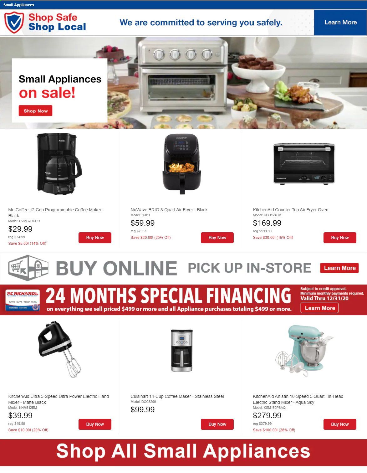 P.C. Richard & Son Weekly Ad Flyer December 29 to January 5