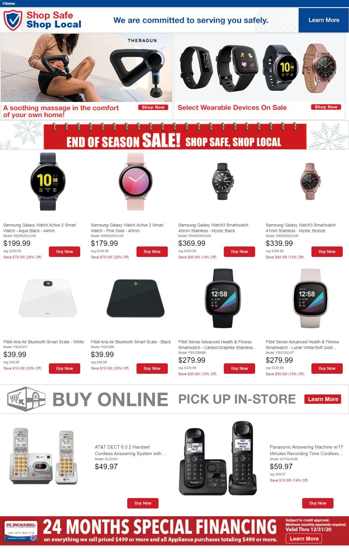 P.C. Richard & Son Weekly Ad Flyer December 29 to January 5