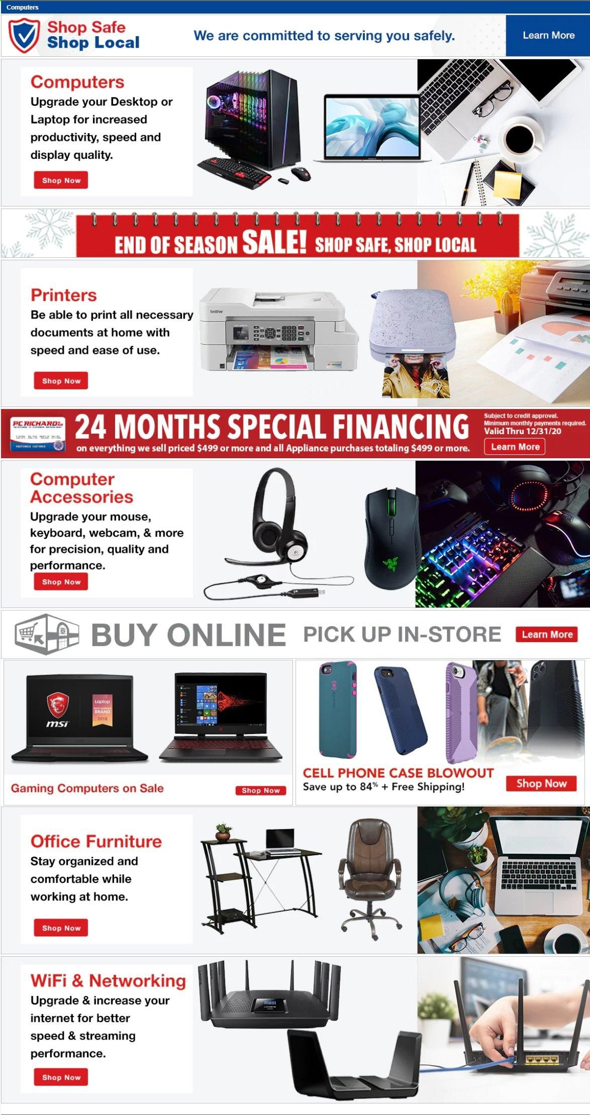 P.C. Richard & Son Weekly Ad Flyer December 29 to January 5