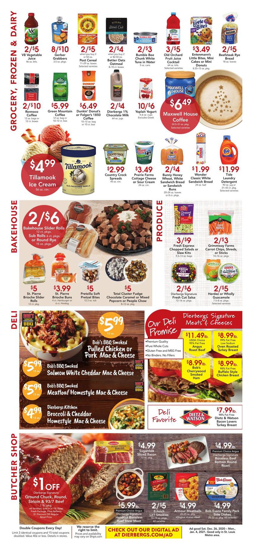 Dierbergs Markets Weekly Ad Flyer December 26, 2020 to January 4, 2021