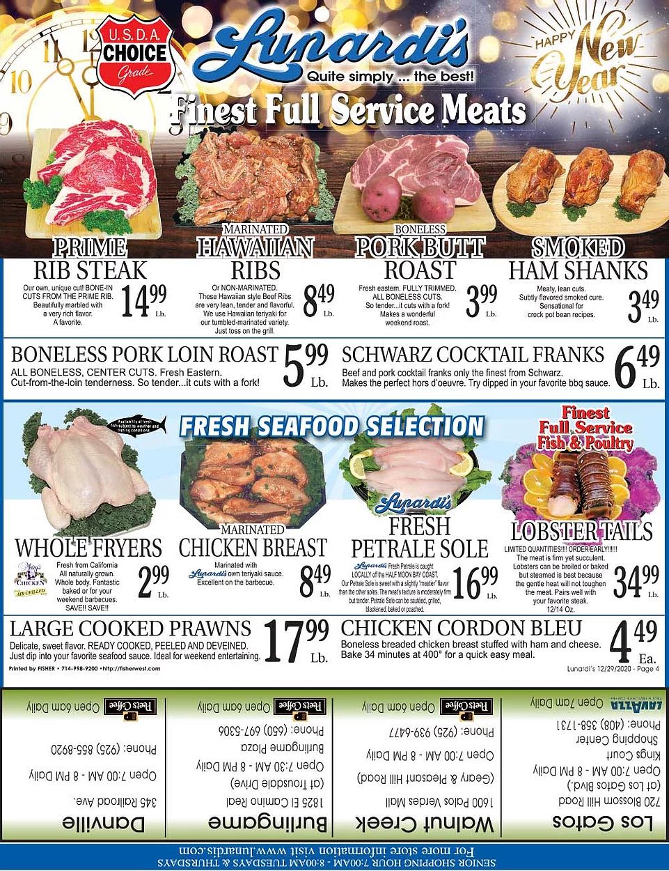 Lunardi's Weekly Ad Flyer December 29, 2020 to January 4, 2021
