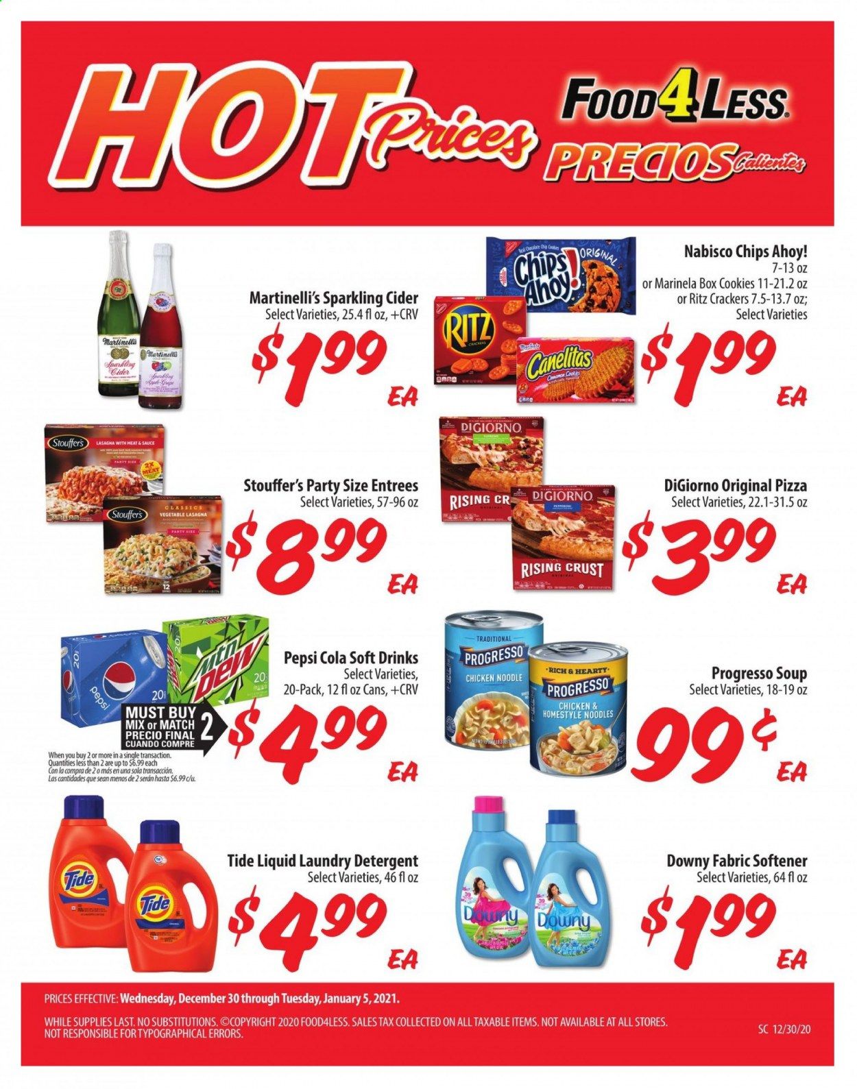Food 4 Less (CA) Weekly Ad Flyer December 30 to January 5