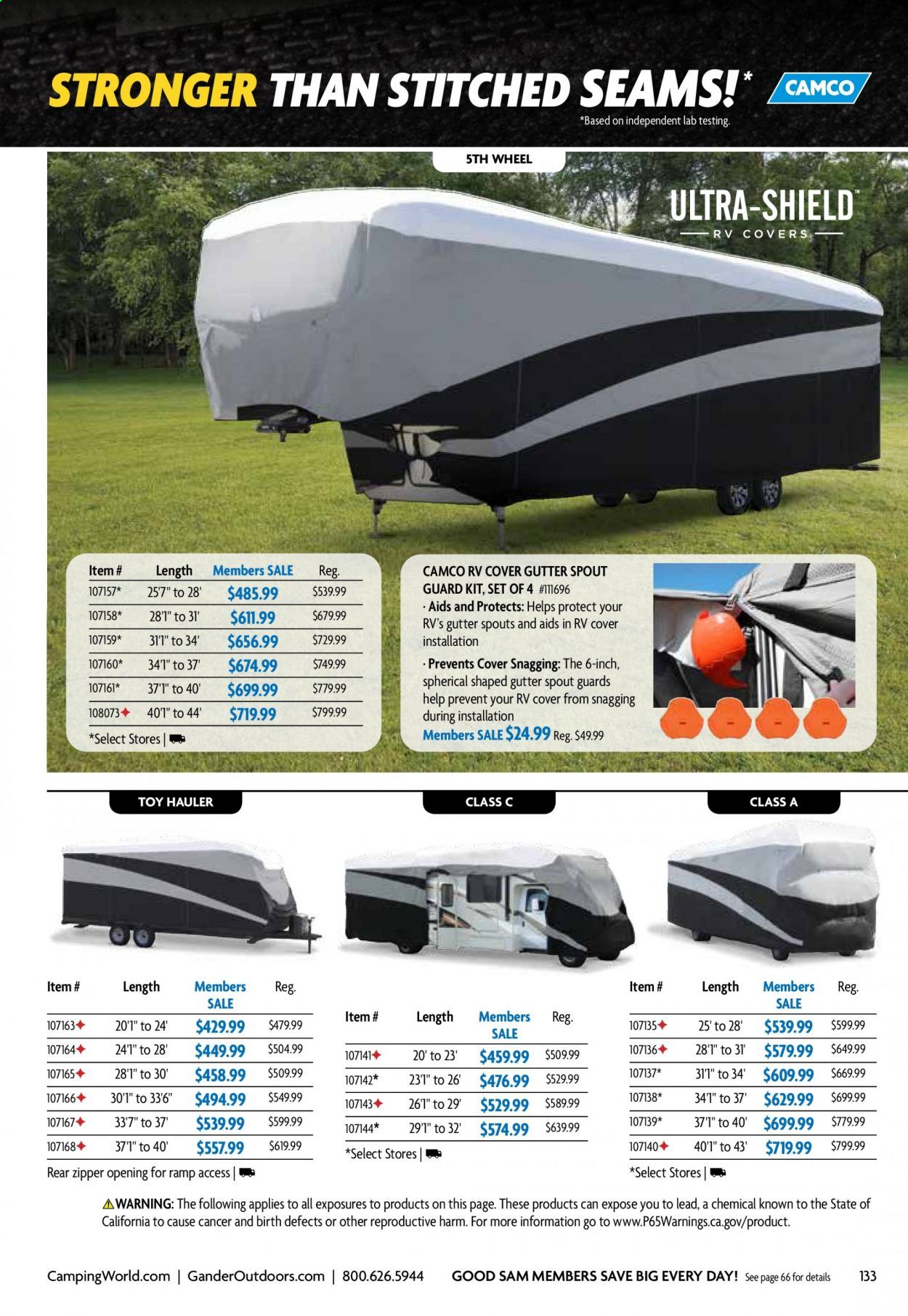 Gander RV & Outdoors Weekly Ad Flyer December 29 to January 5