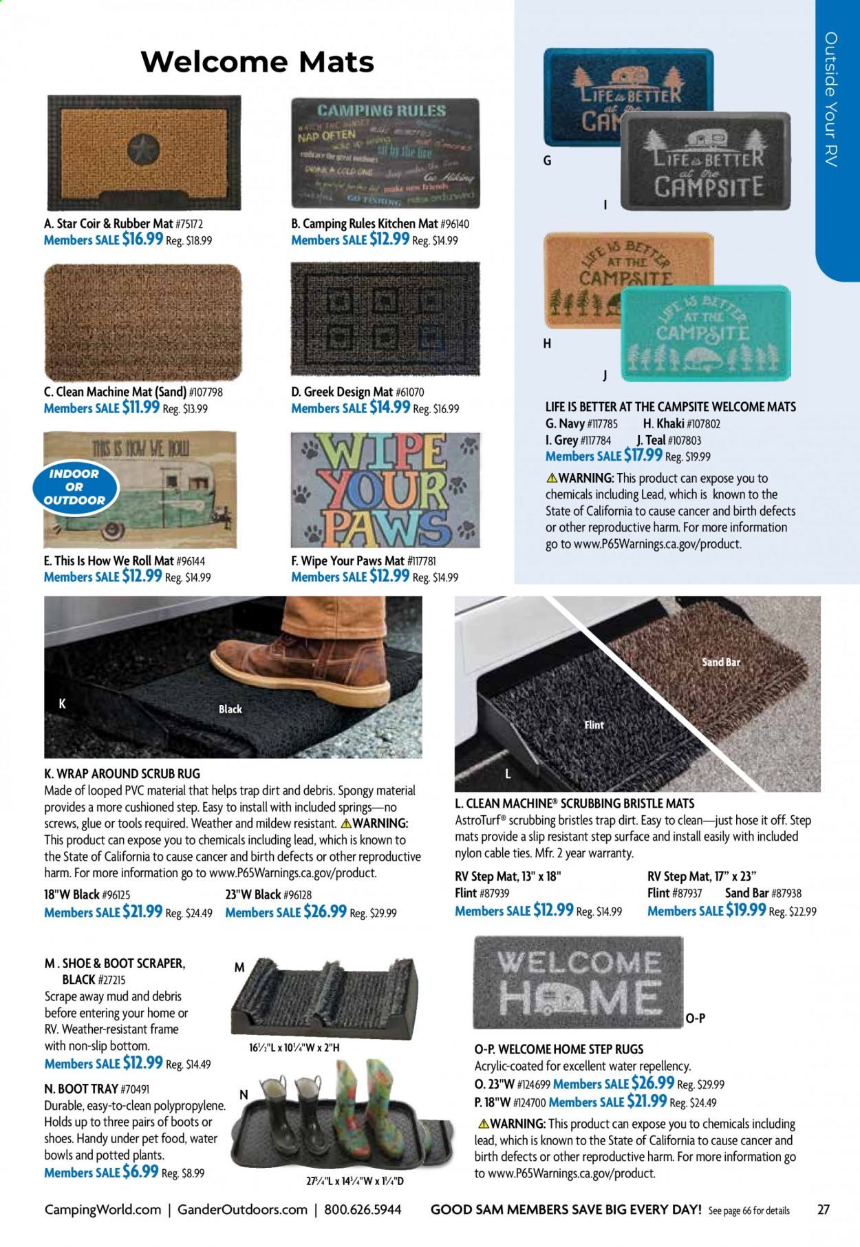 Gander RV & Outdoors Weekly Ad Flyer December 29 to January 5