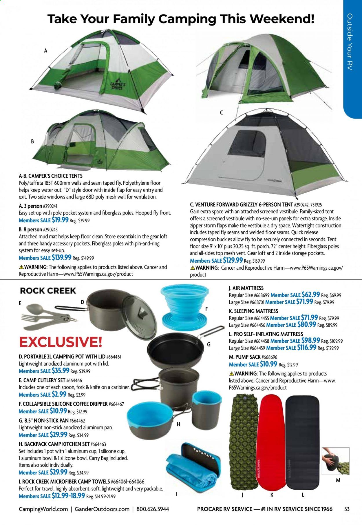 Gander RV & Outdoors Weekly Ad Flyer December 29 to January 5