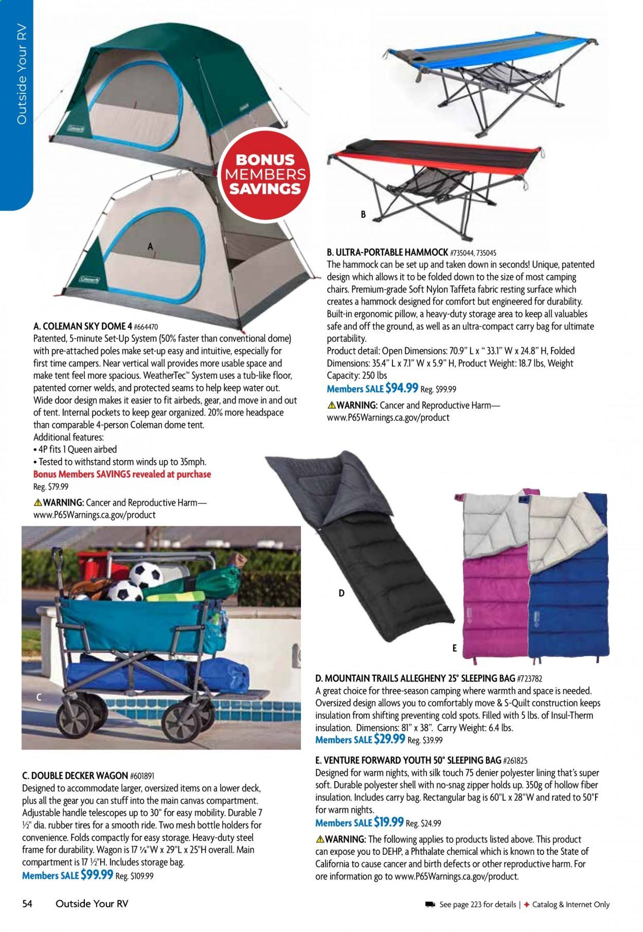 Gander RV & Outdoors Weekly Ad Flyer December 29 to January 5