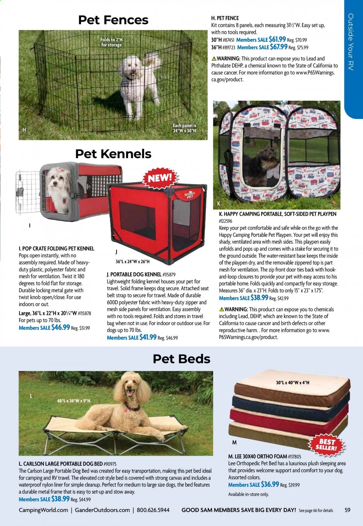 Gander RV & Outdoors Weekly Ad Flyer December 29 to January 5