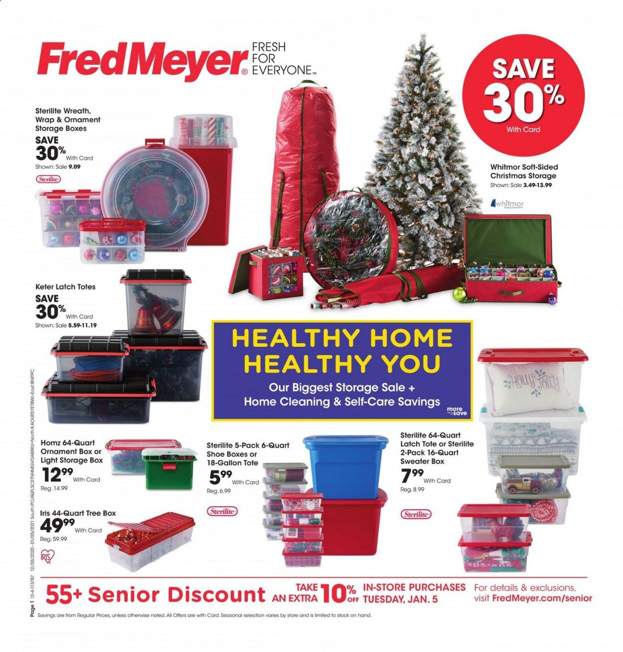 Fred Meyer Weekly Ad Flyer December 30 to January 5
