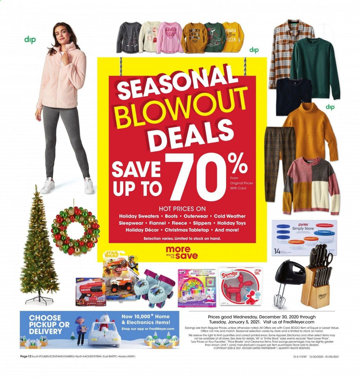 Fred Meyer Weekly Ad Flyer December 30 to January 5