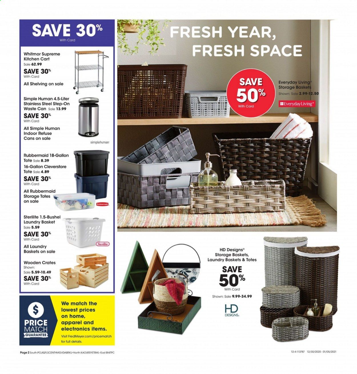 Fred Meyer Weekly Ad Flyer December 30 to January 5