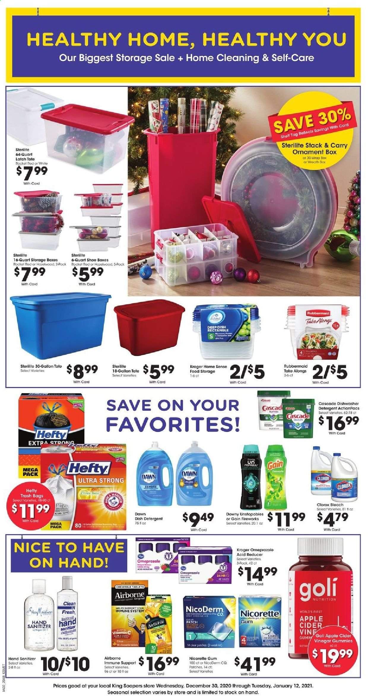 King Soopers (CO, WY) Weekly Ad Flyer December 30 to January 12