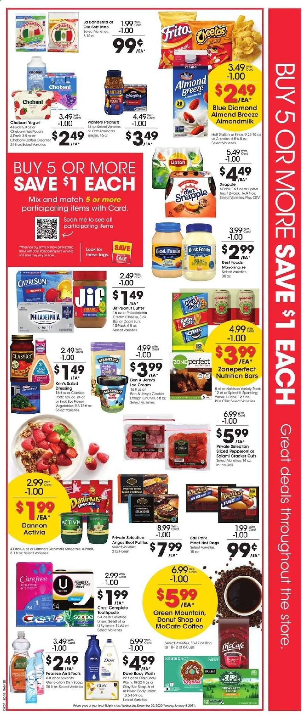 Ralphs fresh fare (DC, DE, FL, GA, MD, NC, SC, VA) Weekly Ad Flyer December 30 to January 5