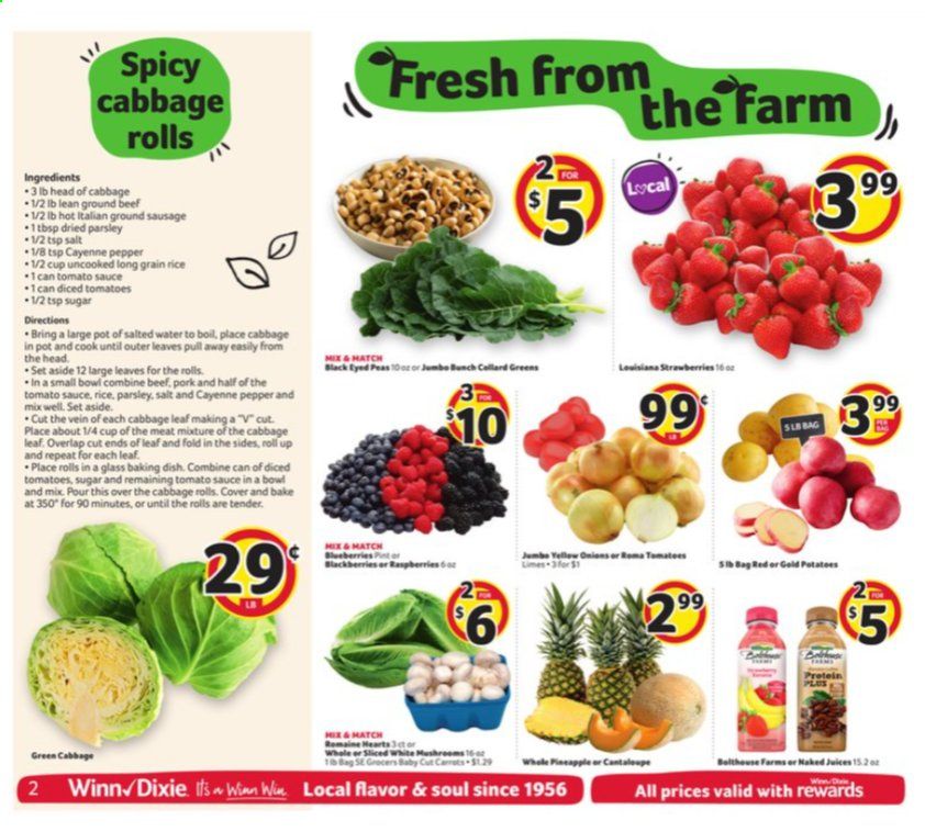 Winn Dixie (AL, FL, GA, LA, MS) Weekly Ad Flyer December 30 to January 5