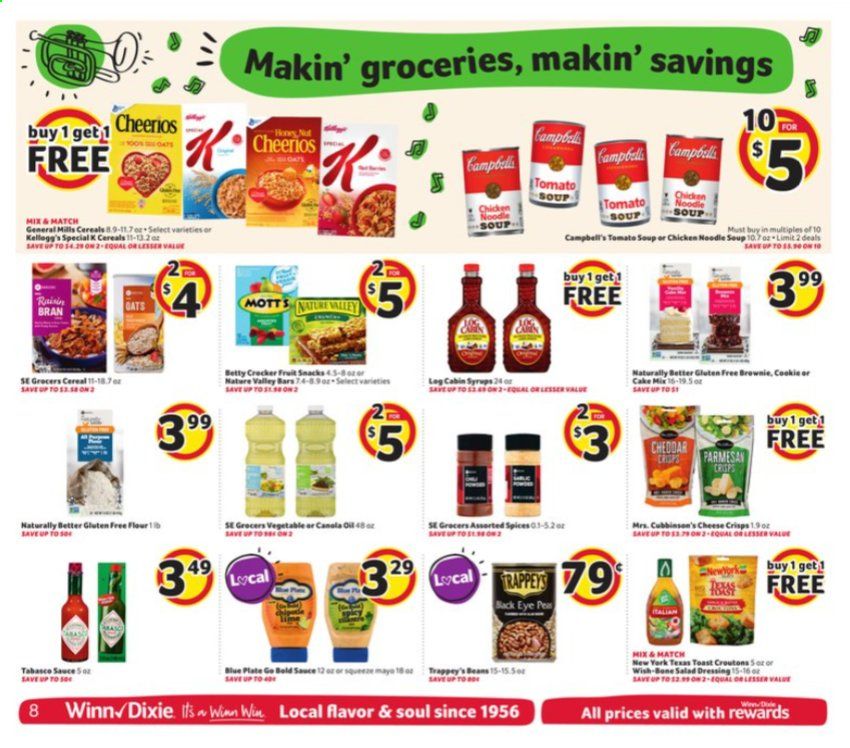 Winn Dixie (AL, FL, GA, LA, MS) Weekly Ad Flyer December 30 to January 5
